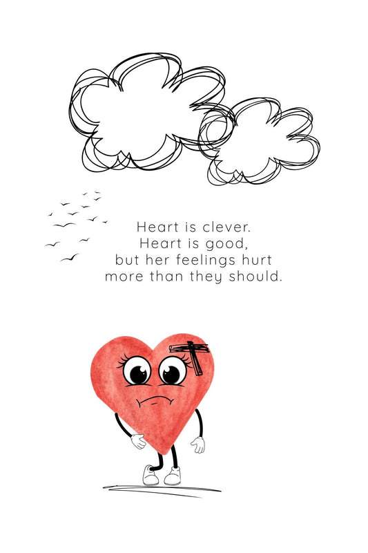 Here is Heart | Emotional Literacy, Hope & Early Suicide Prevention | SEL Book PDF