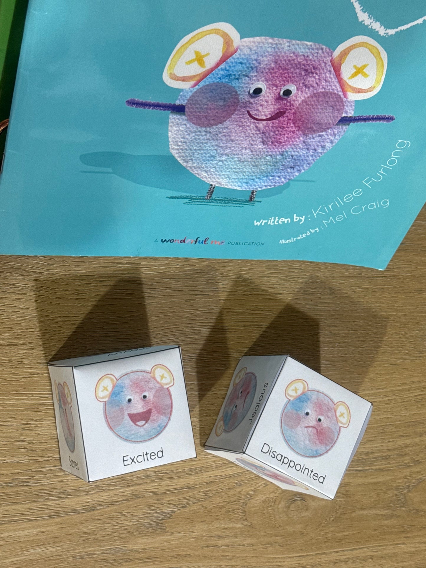 The Hug Emotions Dice