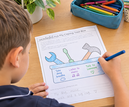 Printable Kids Activity Book PDF For Social Emotional Learning
