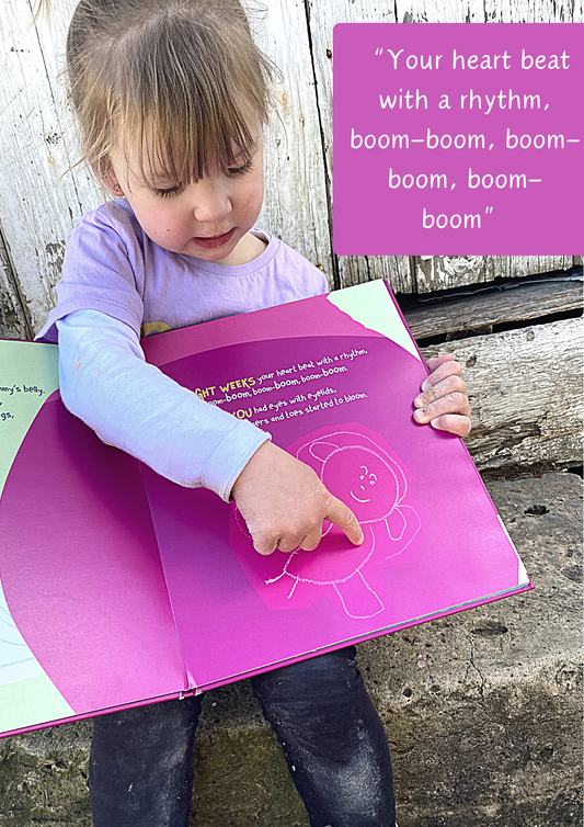 You Were Once the Size of a Plum Hardcover Children's Book