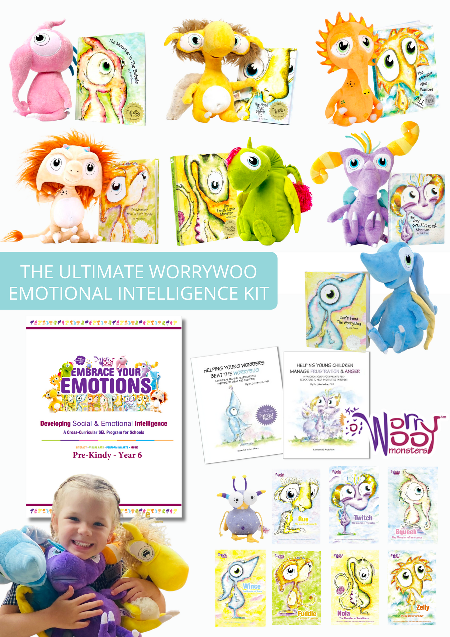 The Ultimate WorryWoos and Wonderful Me Wellbeing Package