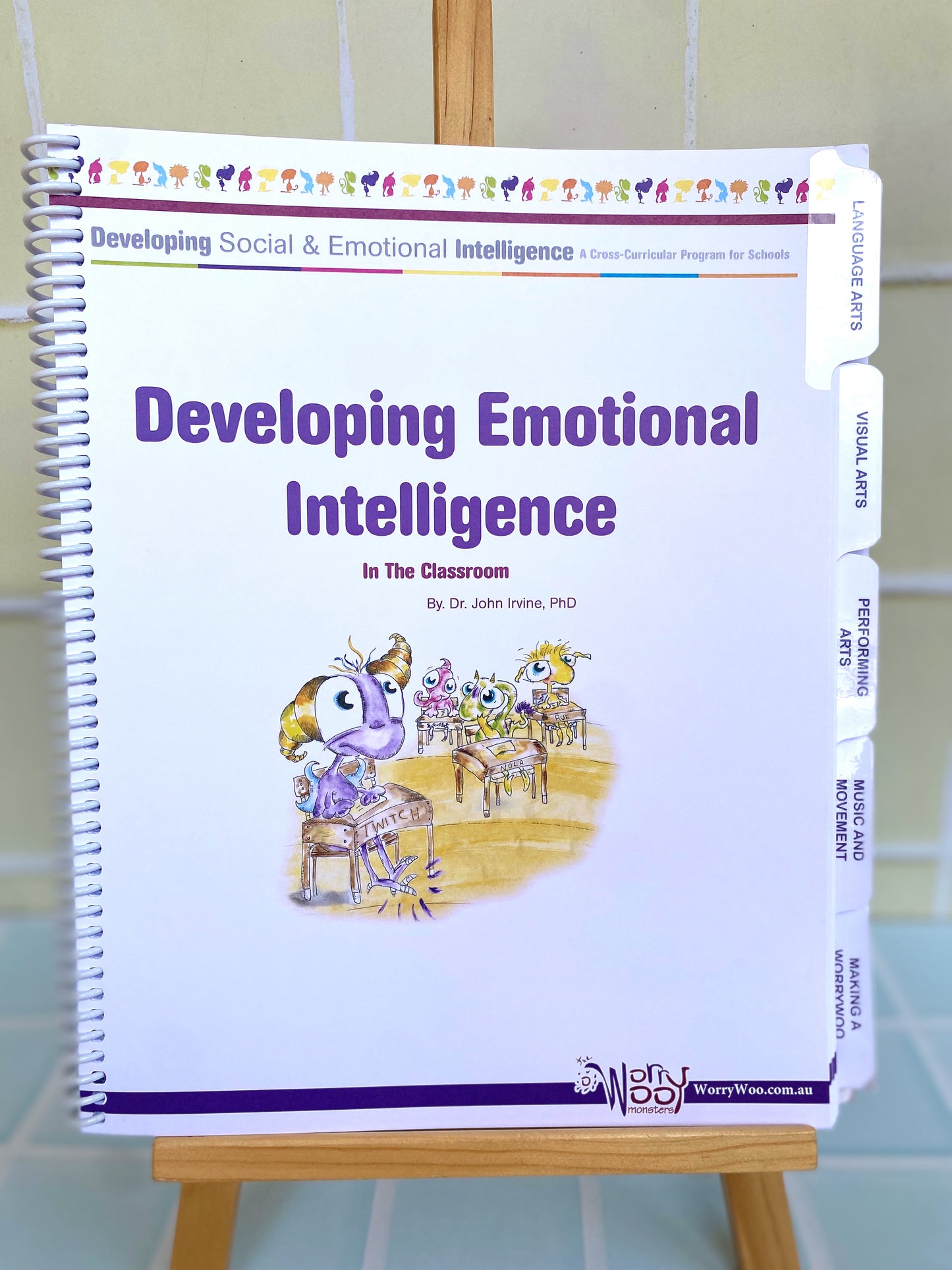 WorryWoo Developing Emotional Intelligence Curriculum Book