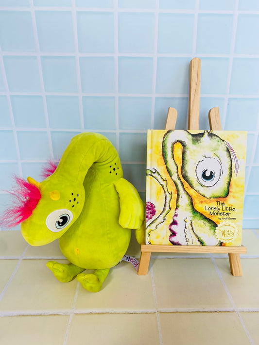 Nola The Monster of Loneliness Book and Plush Set