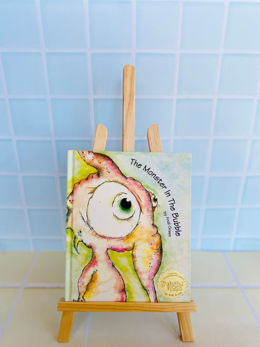 The Monster In The Bubble Hardcover Book