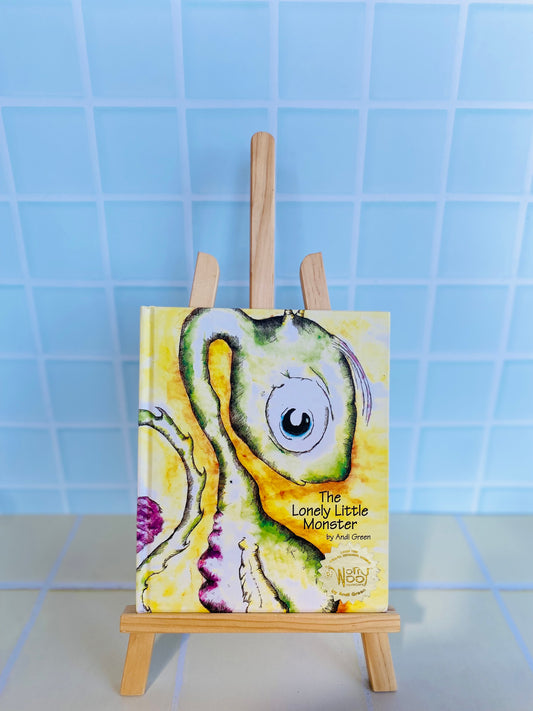 The Lonely Little Monster Hardcover Book