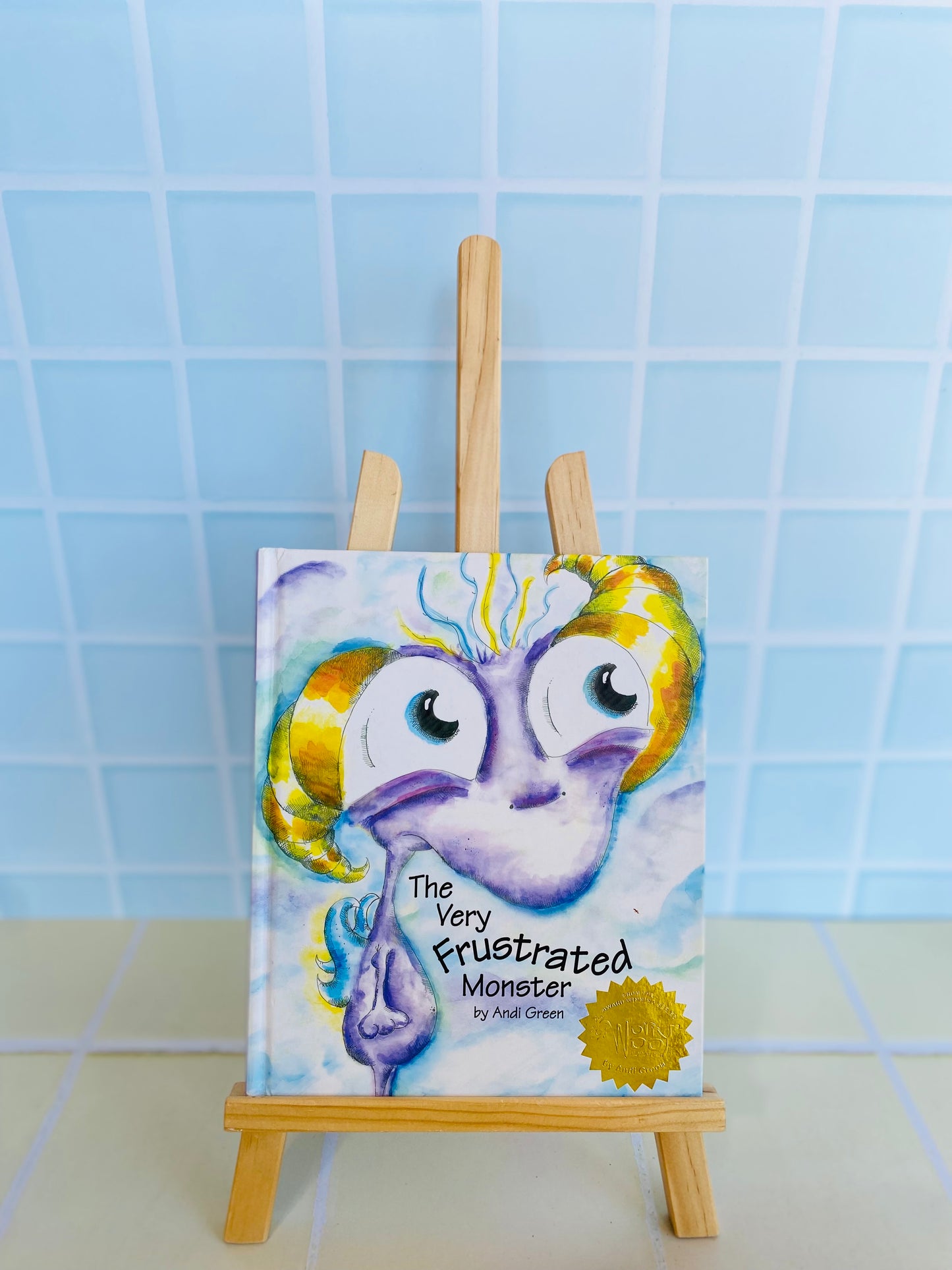 The Very Frustrated Monster Hardcover Children's Book