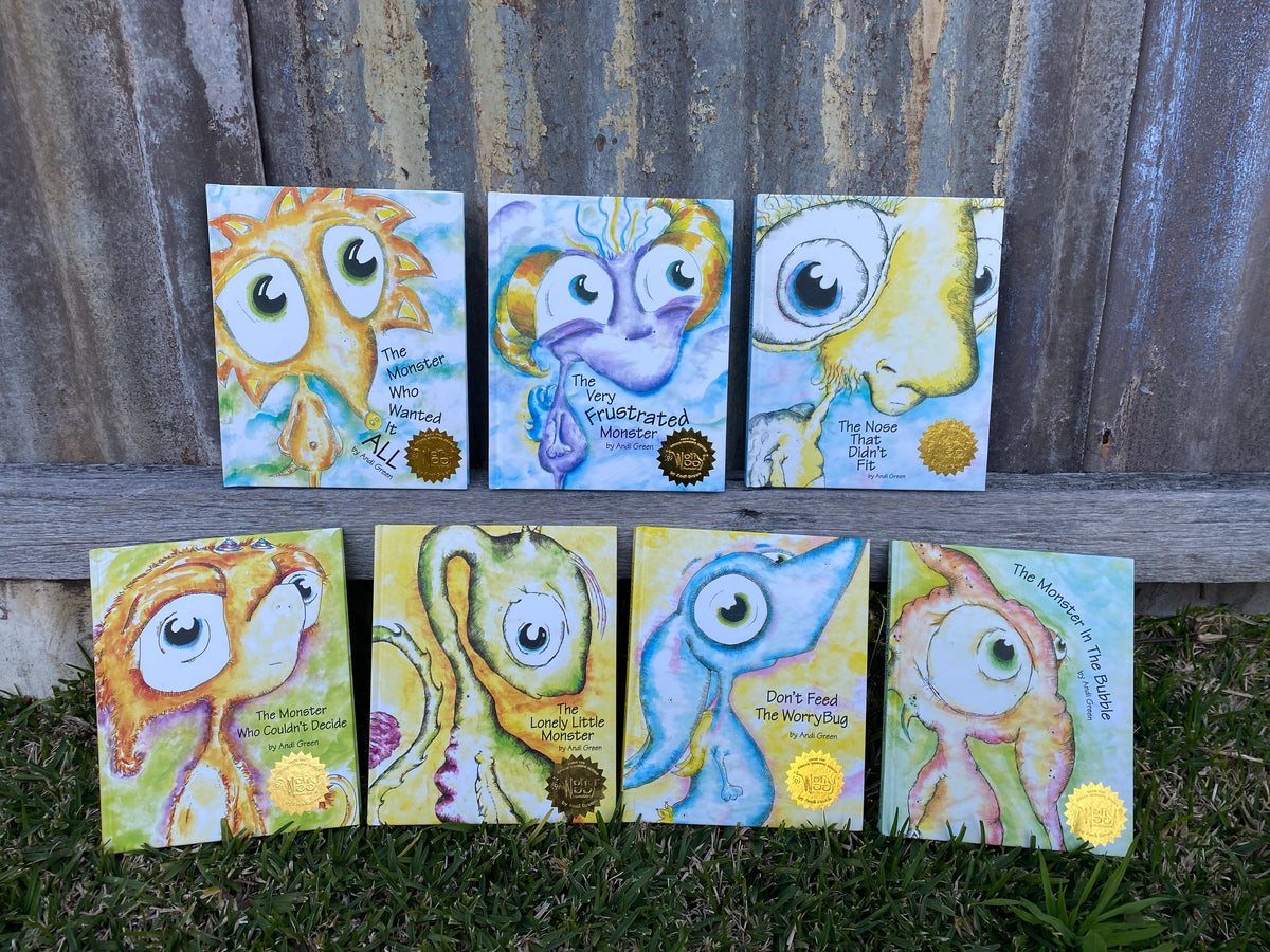 Worrywoo Library Example WORRYWOOS – Wonderful Me