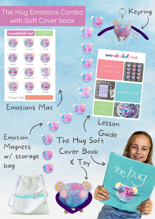 Hug Emotions Combo with The Hug Soft Cover Book