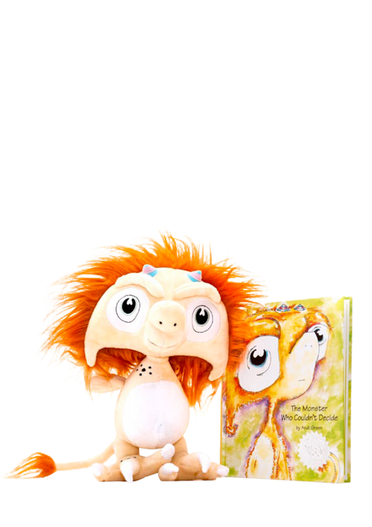 Fuddle The Monster Who Couldn't Decide Book and Plush Set