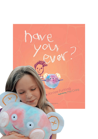 Children’s Have You Ever? Emotion Book & Big Hug Plush Toy Set