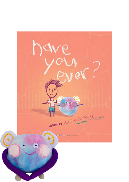 Have You Ever? Book & Hug Toy – Kids’ Emotional Support Set