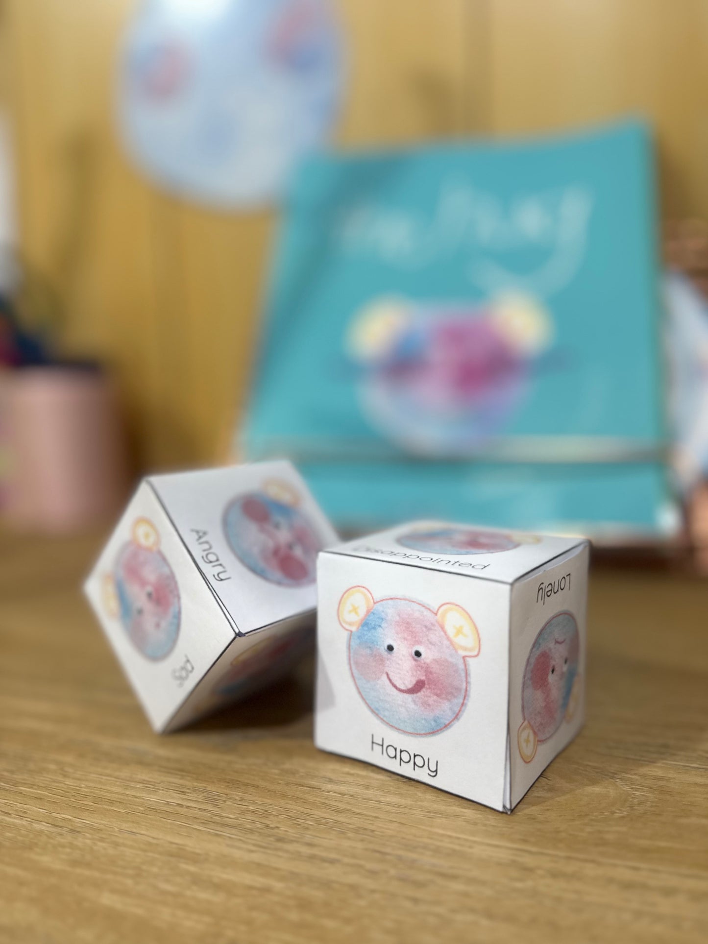 The Hug Emotions Dice