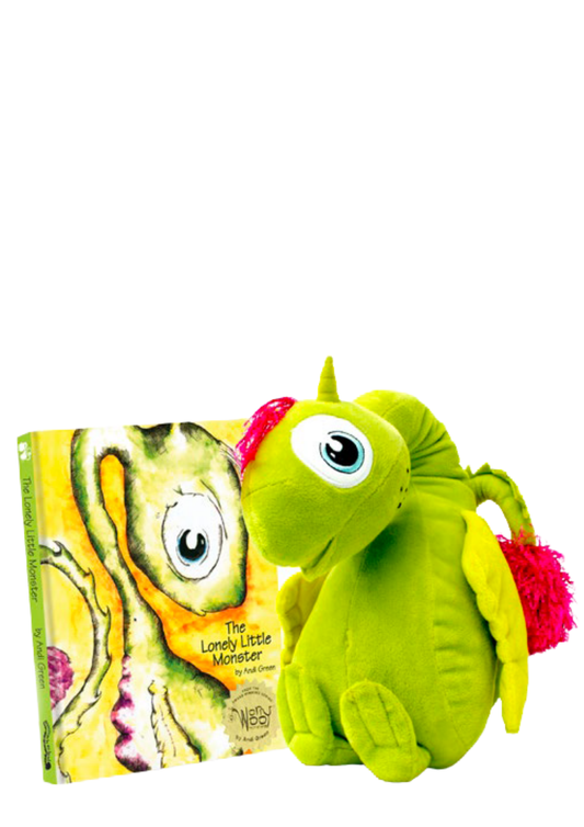 Nola The Monster of Loneliness Book and Plush Set
