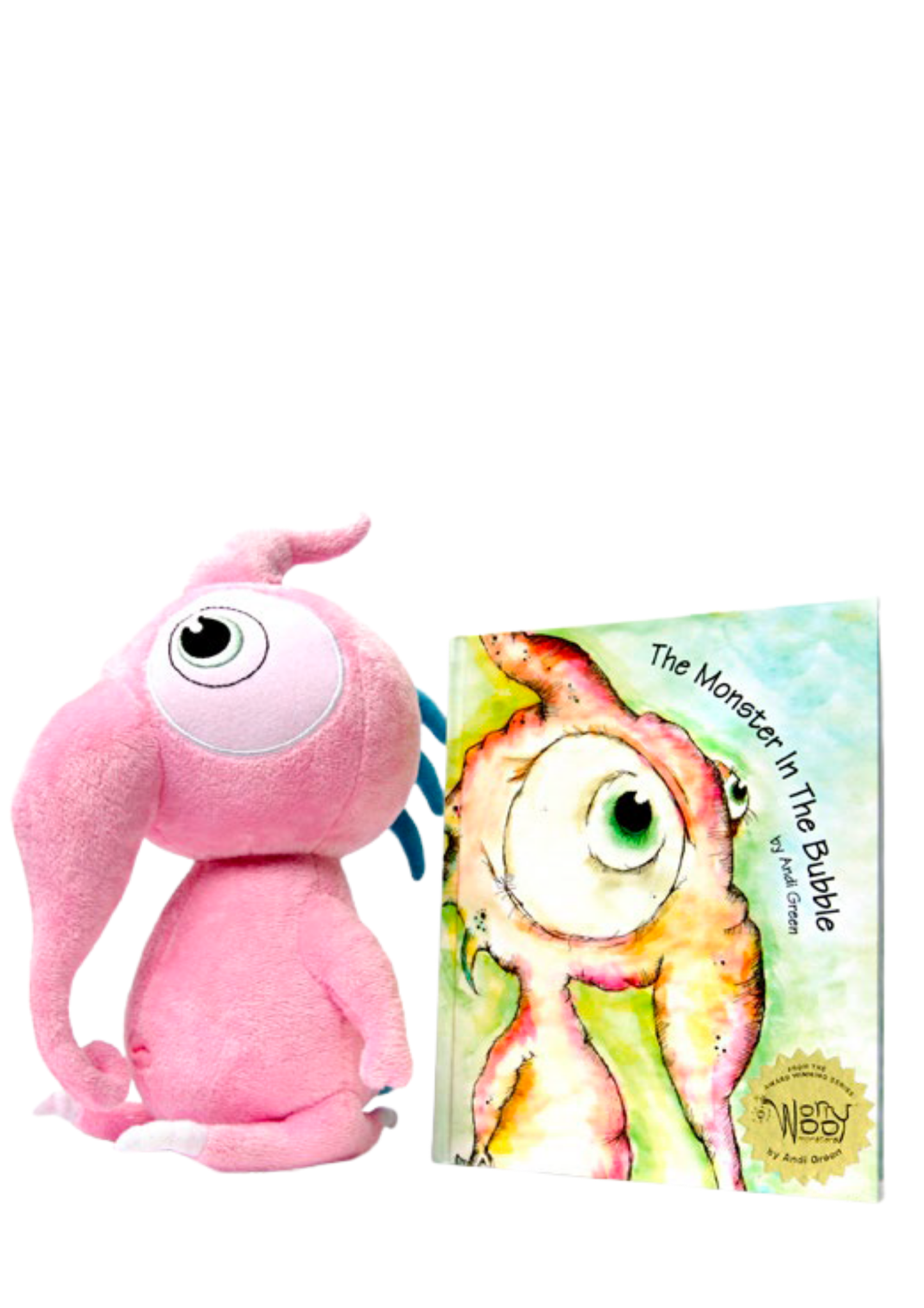 Squeek The Monster of Innocence Hardcover Book and Plush