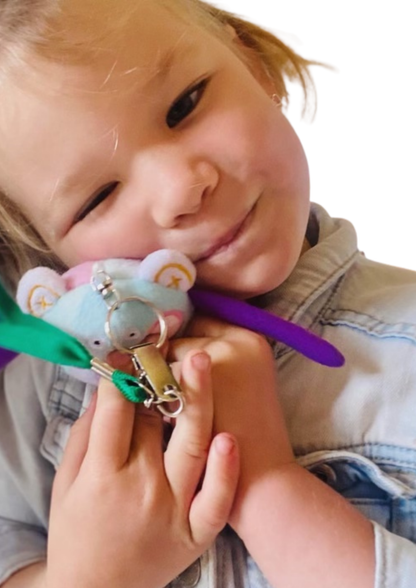 Soft Hug Keyring Plush – Comforting Companion Charm