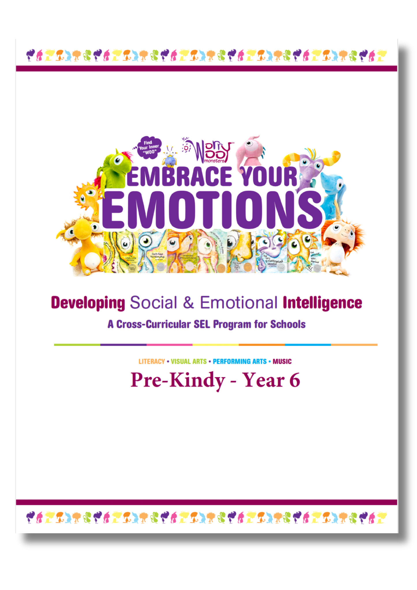 WorryWoo Developing Emotional Intelligence Curriculum Book