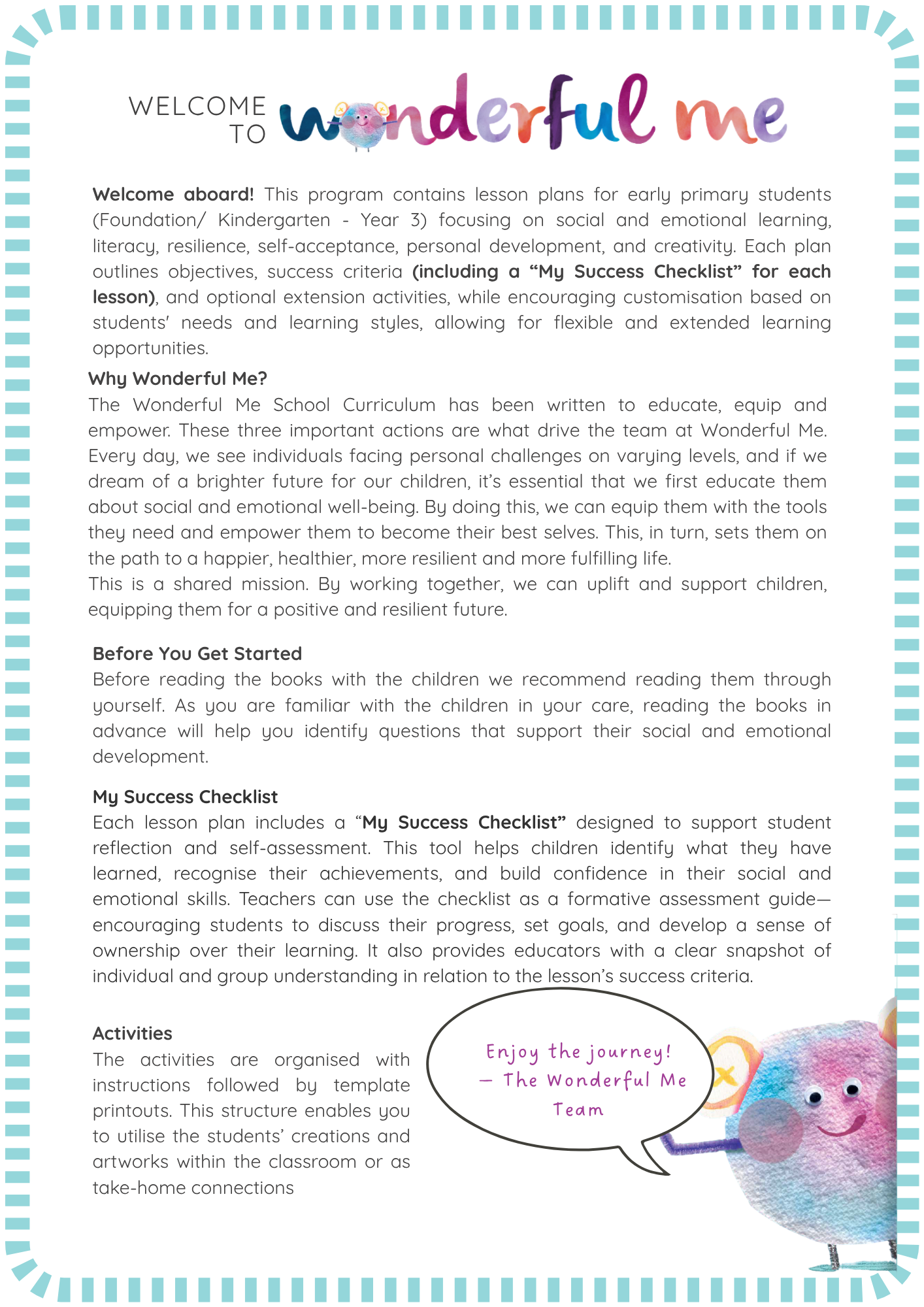 K–3 Social Emotional Learning Curriculum Digital PDF