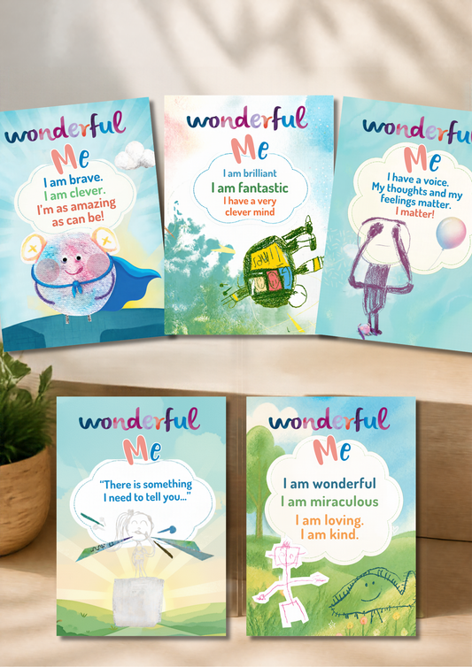 Wonderful Me – Set of Five Hug Posters (PDF Download)