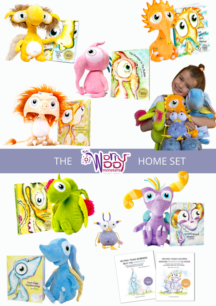 Worrywoo Library Example WORRYWOOS – Wonderful Me