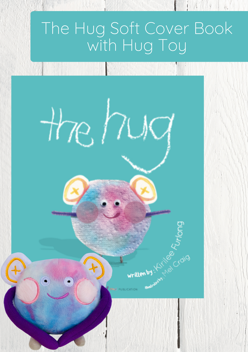 Hug Somthing Soft New! The Hug Soft Cover Book with Hug Toy โ wonderfulme.com.au