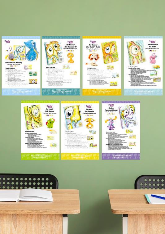 WorryWoos Discussion Poster Set