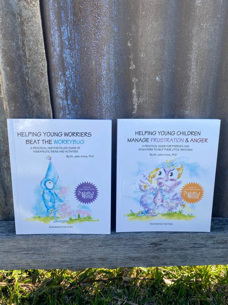 Help young children beat worry, anxiety, frustration and anger. This brilliant and practical handbook set is a must read for parents, carers, educators, teachers and professionals. Written by Australian Child Psychologist Dr John Irvine, these books are great at helping children overcome their worry and anger. 