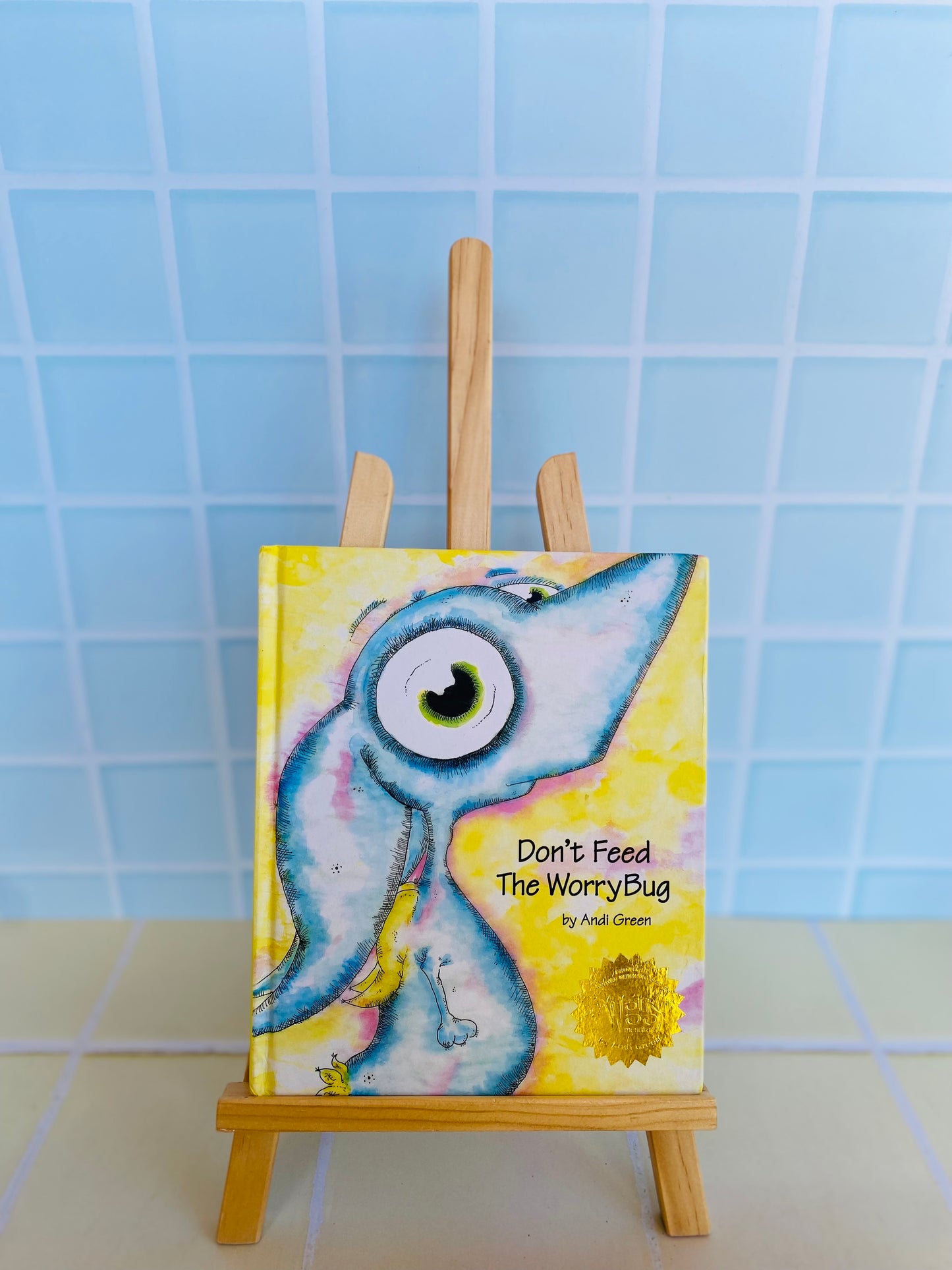 Don't Feed The WorryBug Hardcover Children's Book