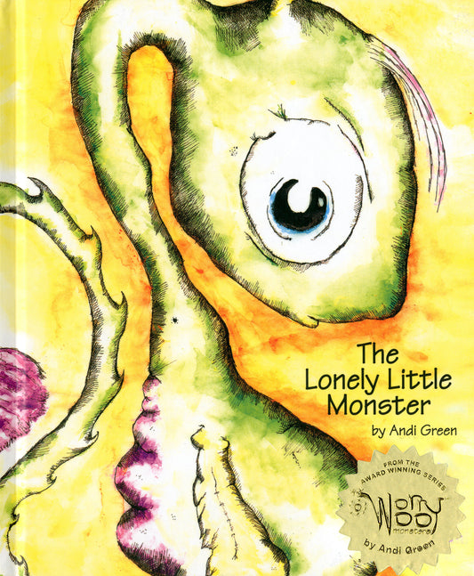 The Lonely Little Monster Hardcover Book