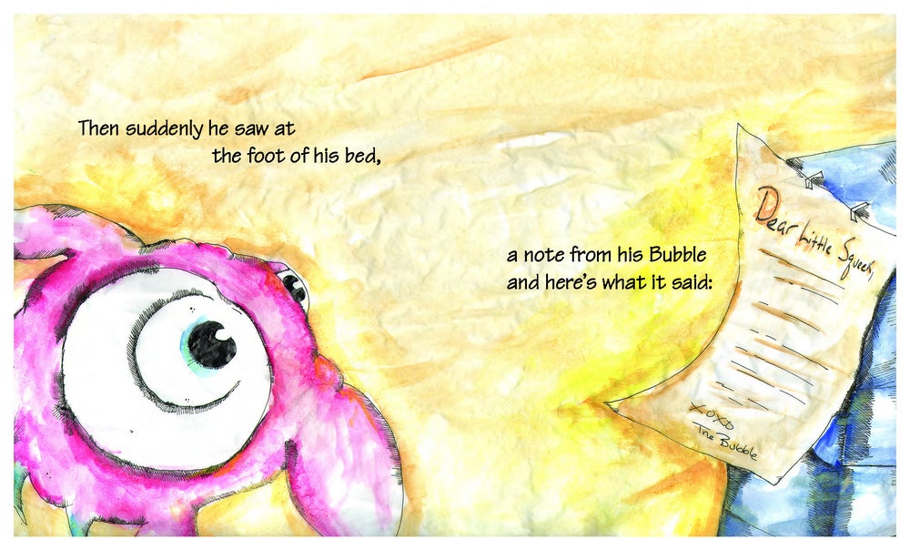 Squeek the WorryWoo struggles with emotions of shyness and lacks bravery. Follow Squeek on his journey in The Monster in the bubble Book as he learns to do brave things and overcome his shyness. This is a great resource for emotional wellbeing and mental health for children. 
